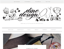 Tablet Screenshot of dinexdesign.com